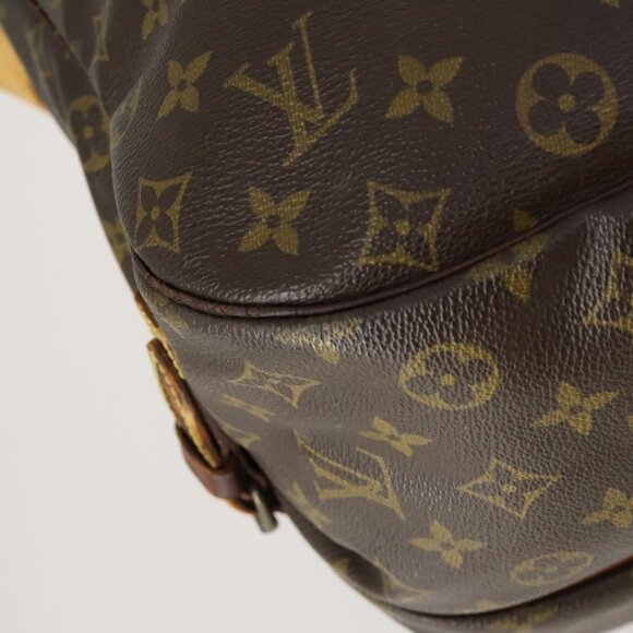 Authentic LOUIS VUITTON Monogram Saumur 35 Shoulder Bag M42254 LV - Picture 8 of 16